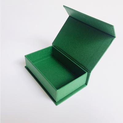 China Wholesale Custom Recyclable Luxury Magnetic Folding Green Color Storage Paper Gift Box Gift Ball Box With Magnetic Lid for sale