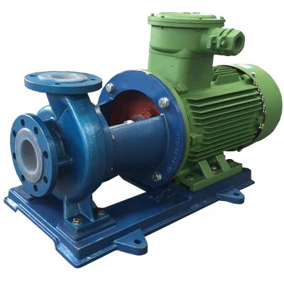 China Mining Industry Xinanjiang Series IHF4 Fluoro-plastic Centrifugal Pump Hot Selling Plastic Chemical Centrifugal Pump for sale