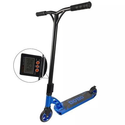 China Professional Outdoor Activity Color 2 Wheel Stunt Scooter Professional Kick Scooters Stop Cheap Folding Pro Kick Scooter for sale