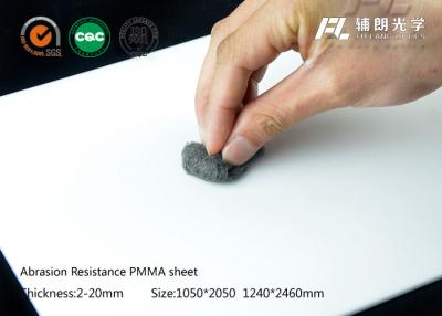 China De super Hardheid bedekte hard Acrylblad voor industriële materiaaldekking met een laag Te koop