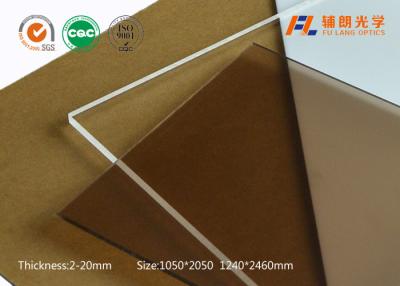 China Anti Fog Polycarbonate Sheet , Heat Resistant Plastic Sheet Prevent Light Pollution for sale