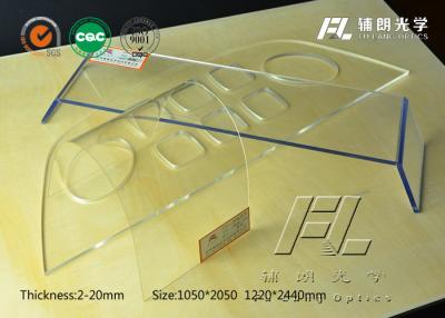 China Statische klare Plexiglas-Antiblätter, kundengebundene Größe ESD klare harte Kunststoffplatten zu verkaufen