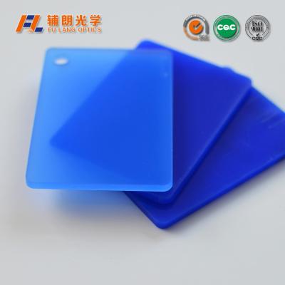 China Blue ESD PVC Sheet , Clear Plastic Sheet Cut To Size High Light Transmission Rate for sale