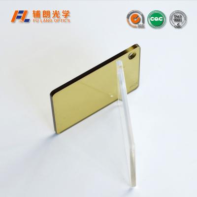 China Solid 17mm Yellow ESD Polycarbonate Sheet Cut To Size Excellent Appearance for sale