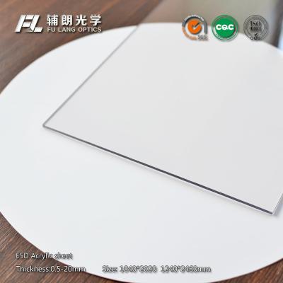 China 20mm de Antistatische Acrylweerstand van Blad Chemische Oplosmiddelen voor Halfgeleiderindustrie Te koop