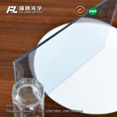 Chine feuille en plastique de 19mm imprimant l'anti feuille de revêtement statique de PVC d'esd pour la salle d'opération du centre médical à vendre