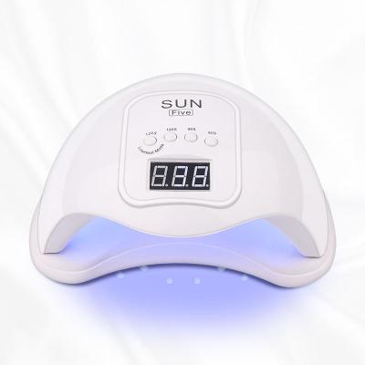 China Fashionable 48w 24 UV/LED Light Source Dual Lamp Beads USB Interface Manicure Phototherapy Machine for sale