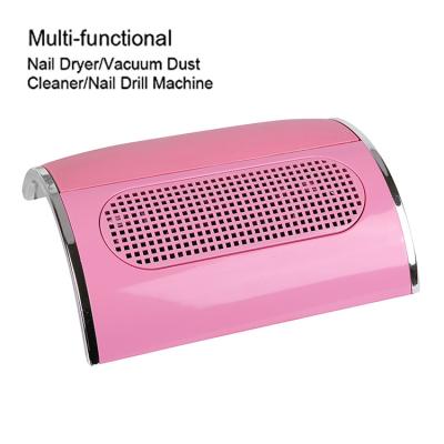 China Fashion Nail Polish Vacuum Cleaner with Three Fans Big Suction Power Nail Dust Vacuum Cleaner for sale