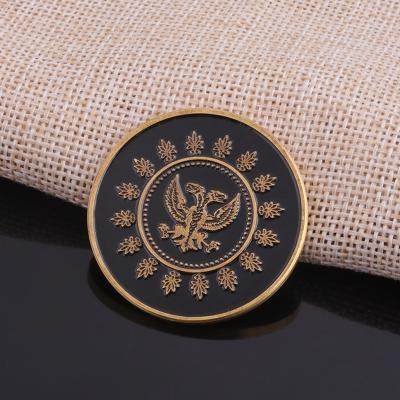 China Europe School Reward Gift Coin Alloy 3D Relief Game Commemorative Medallion Customized Round Coin for sale