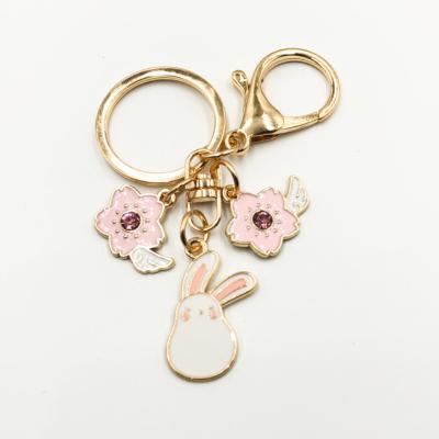 China Custom Key Holder Metal Key Ring Zinc Alloy Key Chain Key Chain For Girl for sale