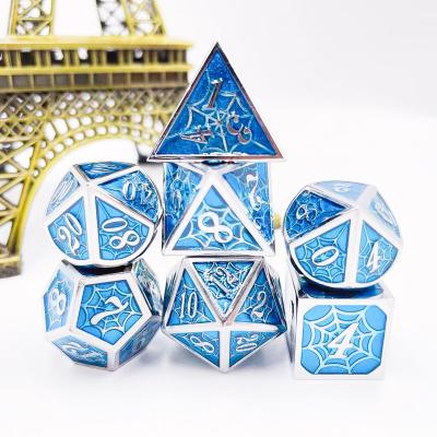 China DND Games Top Quality Widely Used Box Polyhedral Metal Engraved Custom Dies Set Dice Box Gemstone Dies for sale