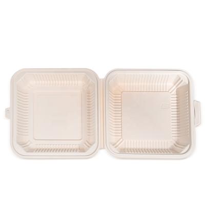 China Wholesale Microwavable Tableware 1500ml Biodegradable Disposable Food Take Out Box for sale