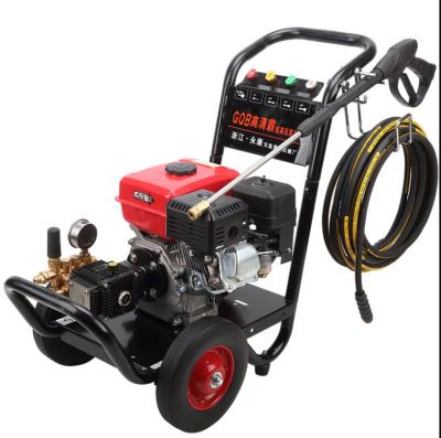 China Non-Toxic 450 Bar Gasoline Gasoline High Power Pressure Cleaning Machine Two Wheeler For Commercial for sale