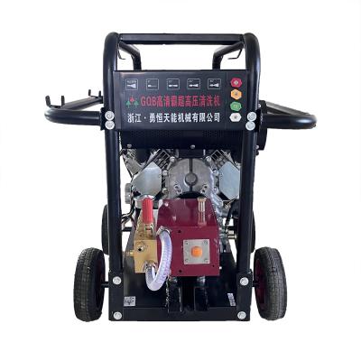 China 800 Bar Non-Toxic Industry Trade High Pressure Washing Machine With Six Cylinders for sale