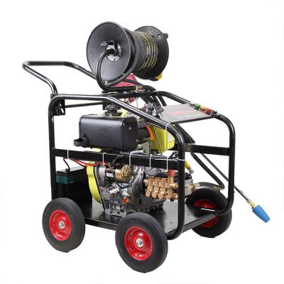 China High Power Non-Toxic Diesel High Pressure Cleaner 400 Bar High Pressure Water Pump For Industry for sale