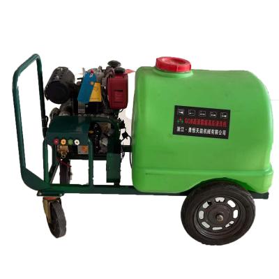 China 350 Bar Factory Non-Toxic Diesel Engine High Pressure Cleaner Directly With Water Tank for sale