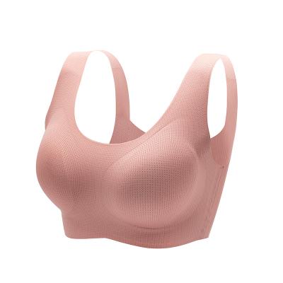 China Wholesale Light Smart Radio Sports Yoga Colorful Light Naked Bra for sale