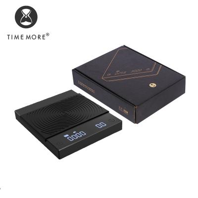 China With Tray Timemore Hot Sale Drip Scale Coffee Scale With Timer Electronic Coffee Scale for sale