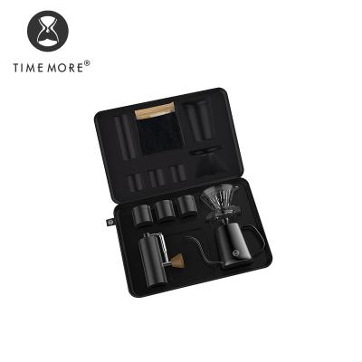 China Sustainable Timemore Pour Over Coffee Set Coffee Gift Set Coffee Suitcase for sale