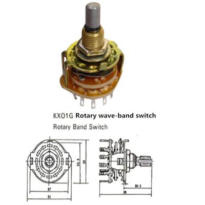 China Tricycle wave-band switch china supplier good prices 11th gears charger band switch for electric rickshaw parts for sale