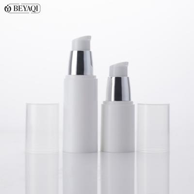 China Recyclable Custom Logo Beauty Skincare Plastic Bottle With Lotion Pump, 15ml 30ml 50ml 80ml 100ml 120ml Lotion Bottle Pump for sale