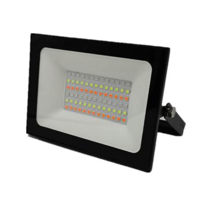 China Waterproof Warehouse LED IP65 Color Changing 150 Watt Slim Outdoor RGB Led Flood Light Outdoor LED Reflector Lighting for sale