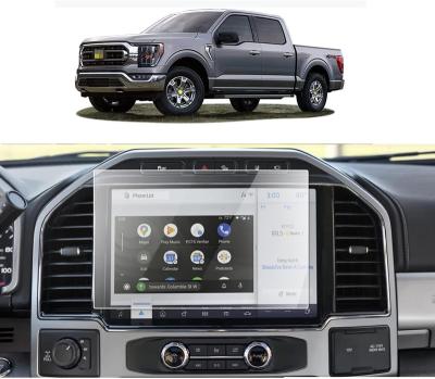 China Luxury 9H Tempered Glass Protective Film For 2021 Ford F150 Schutzfolie GPS LCD Display Touch Screen for sale