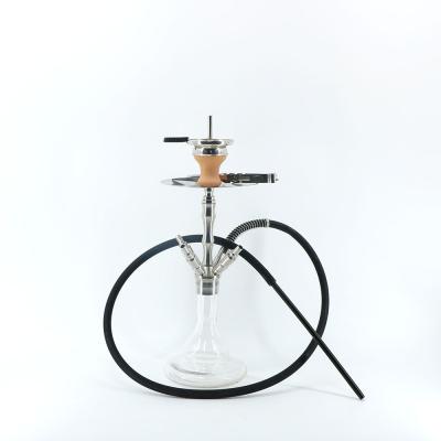 China Wholesale Black Hookah 304 Stainless Steel Bowl Hot Sale Germany Glass Hookah Glass Hookah for sale