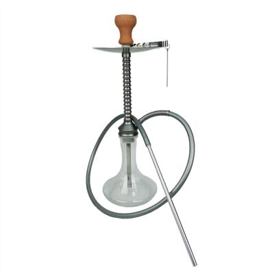 China 2020 Newest Design 2020 OEM ODM Russia Hot Sale Wholesale Glass Hookah Hookah Aluminum Shisha Hookah for sale