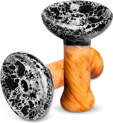 China HOT Selling Stone Accessories Fireplace Head Set Clay Shisha Bowl Hookah Bowl for sale