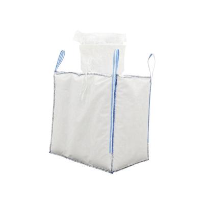 China ANTISTATIC 100% PP 1000kg 1500kg Plastic Bulk Bag Jumbo Bag 1ton Fibc Big Bags for sale