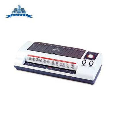 China Laminating Iron Shell Sealing Film Equipment Laminating Machine Hot And Cold A3 A4 Size Large Capacity Easy To Use Photo Safe Laminator For Commercial Premise for sale