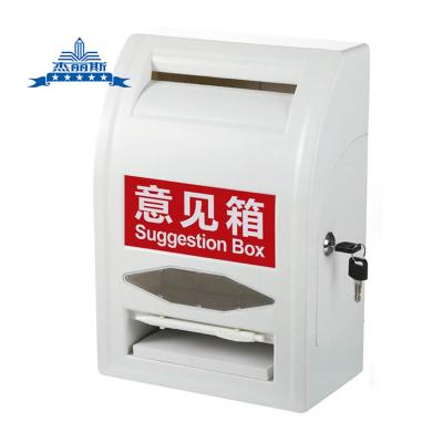 China Multifunctional Waterproof Replaceable Convenient Safe House Dedicated Large Metal Mailboxes Community Use Donation Box High Quality Idea Box for sale