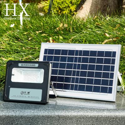 China Square IP65 Residential Aluminum Wall Floodlight Outdoor Waterproof Solar Street Garden Lights 45W Led Solar Flood Lighting for sale