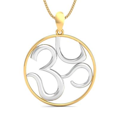 China New Custom Design Gold Stainless Steel Waist Stainless Steel OM Pendant for sale