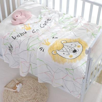 China Beautiful And Durable High Quality Anti-static Organic Muslin Baby Comforter Baby Comforter for sale