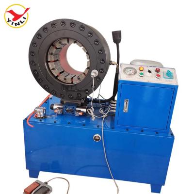 China Used to crimp the couplings of hoses hydraulic hose crimping machine with high pressure hydraulic rubber hose for sale