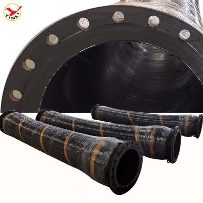 China Suction and Discharge Silt High Quality Rubber Dredge Hose for sale