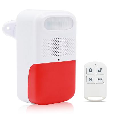 China 2021 New Arrival Wireless Remote Control PIR Infrared Outdoor Stand Alone Home Security Intruder Motion Sensor Driveway Alarm Wireless for sale