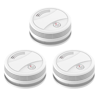 China App Approval fire alarm control app control 85dB wifi 3 tuya smart smoke heat detector waterproof/waterproof home security alarm system for sale