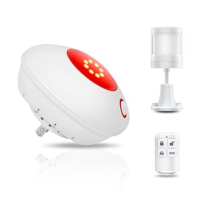 China Daytech JH007 Home Kit Security PIR Motion Sensor Remote Control Alarm with Remote Control for sale