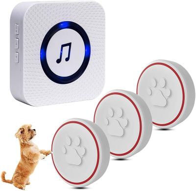 China Daytech PD-CC03 DAYTECH Modern Wireless Doggie Doorbell for Dog Puppy Dog Wireless Doorbell for sale