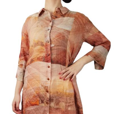 China Superdry QUICK DRY shirt plus size African ladies linen dresses winter casual long summer ramie for sale