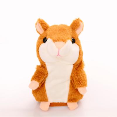 China Hot Wholesale Stuffed Plush Toys Gifts For Children Talking Hamster Panda Pet Toy Repeat Talking Imitation Panda Plush Toy for sale