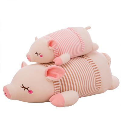 China Custom Wholesale Sofa Toys For Sale Cute Plush Toy Plug Pillow Stuffed Pig Toys For Girl's Birthday for sale