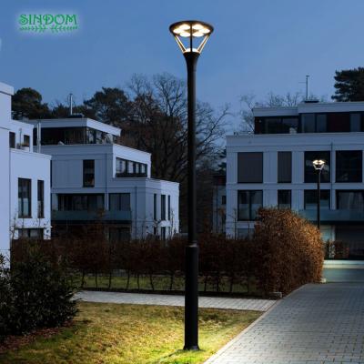 China 2022 New Design Rustproof Modern Outdoor Lamp Led Pole Light For Street Lamp for sale