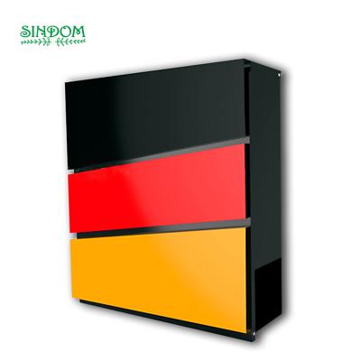 China Unique Rust Proof Mailbox Covers German Metal Mailbox for sale