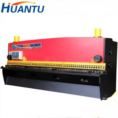 China Garment shops CE QC11Y hydraulic guillotine shearing machine, iron plate cutting machine, hydraulic metal plate scissors for sale