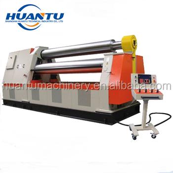 China Garment Shops W11S Hydraulic Steel Notch Machine, 4 Roller Rolling Machine, Bender for sale