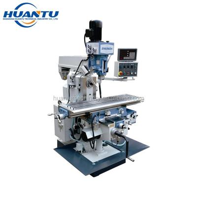 China Hotels Turret Milling Machine With CE Approved for sale